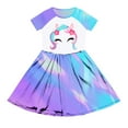 thumbnail image 6 of Xmyrz Princess Dresses For Girls Outgoing A-Line Cartoon Skin-Friendly Loose Breathable Casual Dresses Going Out Dresses Cute Dresses, 6 of 7