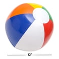 thumbnail image 2 of Pelota de playa Rhode Island Novelty multicolor de 12 pulgadas, 2 of 3
