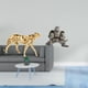 thumbnail image 2 of Figura de guepardo,Figura de guepardo dorado,adorno de escritorio moderno,Adorno de mesa con estatua de guepardo realista,Figuras de búho,Figuras de búho,animales, 2 of 8