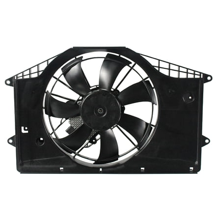 Agility Auto Parts 6010475 Dual Radiator and Condenser Fan Assembly for Honda Specific Models