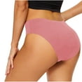 thumbnail image 4 of Ruimatai Women's High Waist Period Bikini Bottoms Swimwear Leakproof Menstrual Briefs Comfortable Solid Color Bathing Suit Panties, 4 of 5