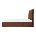 thumbnail image 3 of Moe's Home Collection Camilla Bed Fabric Brown, 3 of 8