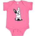 thumbnail image 3 of Inktastic B/W Frenchie (Darks) Boys or Girls Baby Bodysuit, 3 of 5