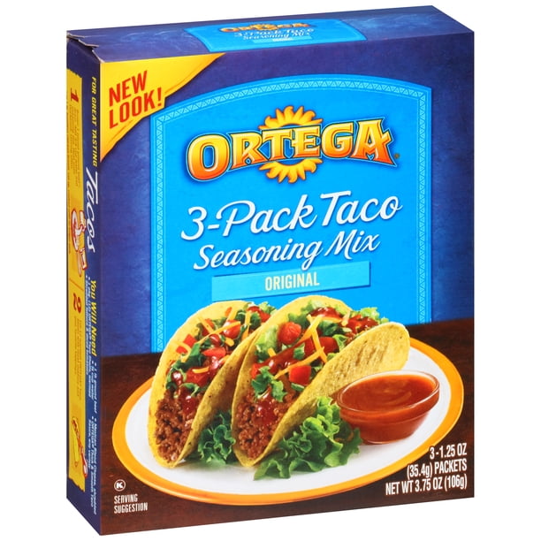 Ortega Taco Seasoning, 3.75 Oz