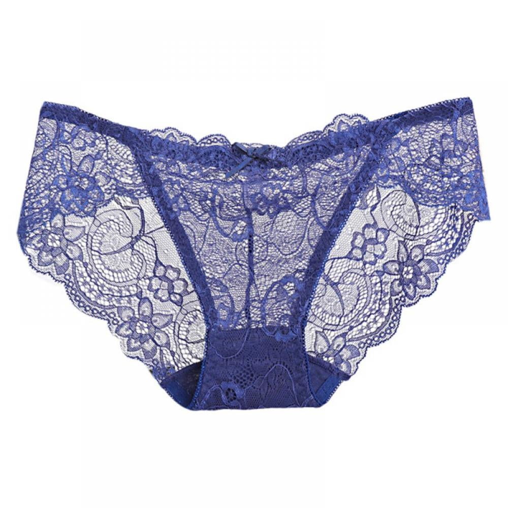 Stibadium Women's Underwear Invisible Seamless Bikini Lace Underwear