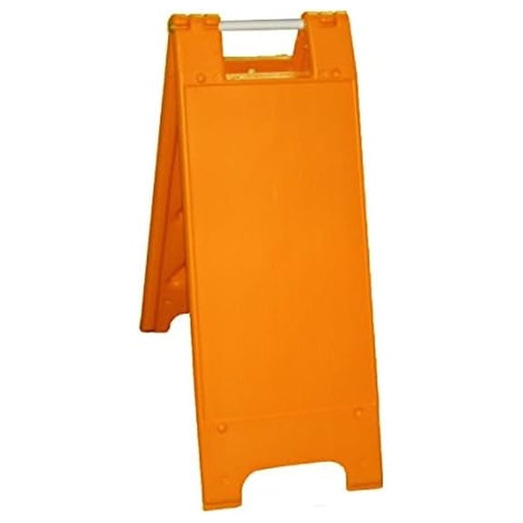 Blank Minicade A-Frame Portable Sign Stands, Color=Orange