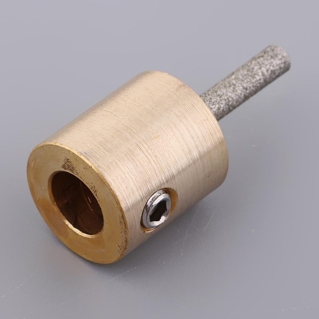 Stained Glass Grinder Head Bit Diamond Grinding Wheel for Tile 3.5x0.8cm 