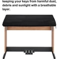 thumbnail image 2 of Piano Cover/piano Cover, Dustproof Protective Cover For 88 Key Electronic Piano Keyboard With Drawstring For Digital Piano, Yamaha, Casio, Roland, Con, 2 of 5