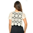 thumbnail image 2 of Just Love Bolero Shrug Floral Crochet Women Cardigan, 2 of 2
