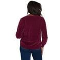 thumbnail image 2 of Alfred Dunner Womens Petite  Classic Chenille Pullover Sweater, 2 of 6