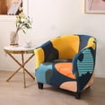 thumbnail image 6 of Ludlz Chair Slipcovers Elastic Soft Polyester Washable Anti-Dust Chair Seat Cover for Home, 6 of 8