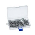 thumbnail image 3 of Anillos Con Ojales De 10Mm Para Zapatos, Núcleos De Cuentas, Herramientas De Perforación De Lona De Cuero, Kit De Ojales Diy Con Caja De Almacenamiento De Herramientas De Instalación De Metal, 100 Moyic TO004312-00, 3 of 6