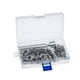 thumbnail image 3 of Anillos Con Ojales De 10Mm Para Zapatos, Núcleos De Cuentas, Herramientas De Perforación De Lona De Cuero, Kit De Ojales Diy Con Caja De Almacenamiento De Herramientas De Instalación De Metal, 100 Serendint TO004312-00, 3 of 6