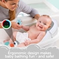 thumbnail image 2 of Soporte de baño para bebés por encima del recién nacido con termómetro gris, 2 of 6