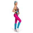 thumbnail image 5 of Disfraz de fantasía hippie de los años 80 y 90 para mujer, disfraz de fiesta disco, cosplay, para mujer adulta, para Halloween, carnaval, ropa rockera vintage, hip-hop, 5 of 5