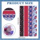 thumbnail image 2 of Rollo de tela Ganeen Cotton Jelly Patriotic, 60 unidades, 100 x 6,5 cm, 2 of 7