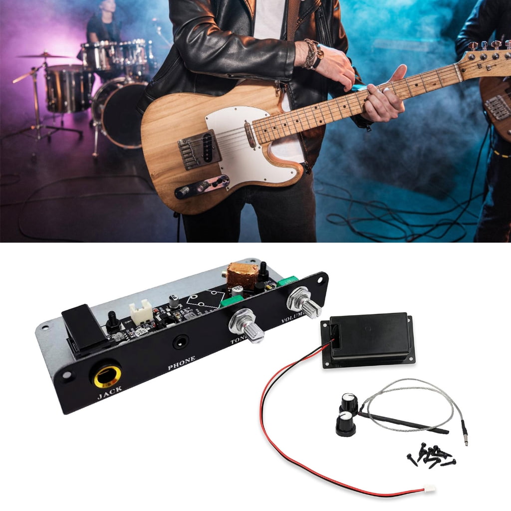 Guitar Equalizer Pickup Preamp Pickup Balanced Sensing Piezo Equalizer