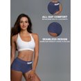 thumbnail image 3 of Starter Women's Seamless Boyshort Underwear, 6-pack, 3 of 8