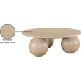 thumbnail image 6 of Meridian Furniture Fitch Natural Oak Veneer Coffee Table, 6 of 6