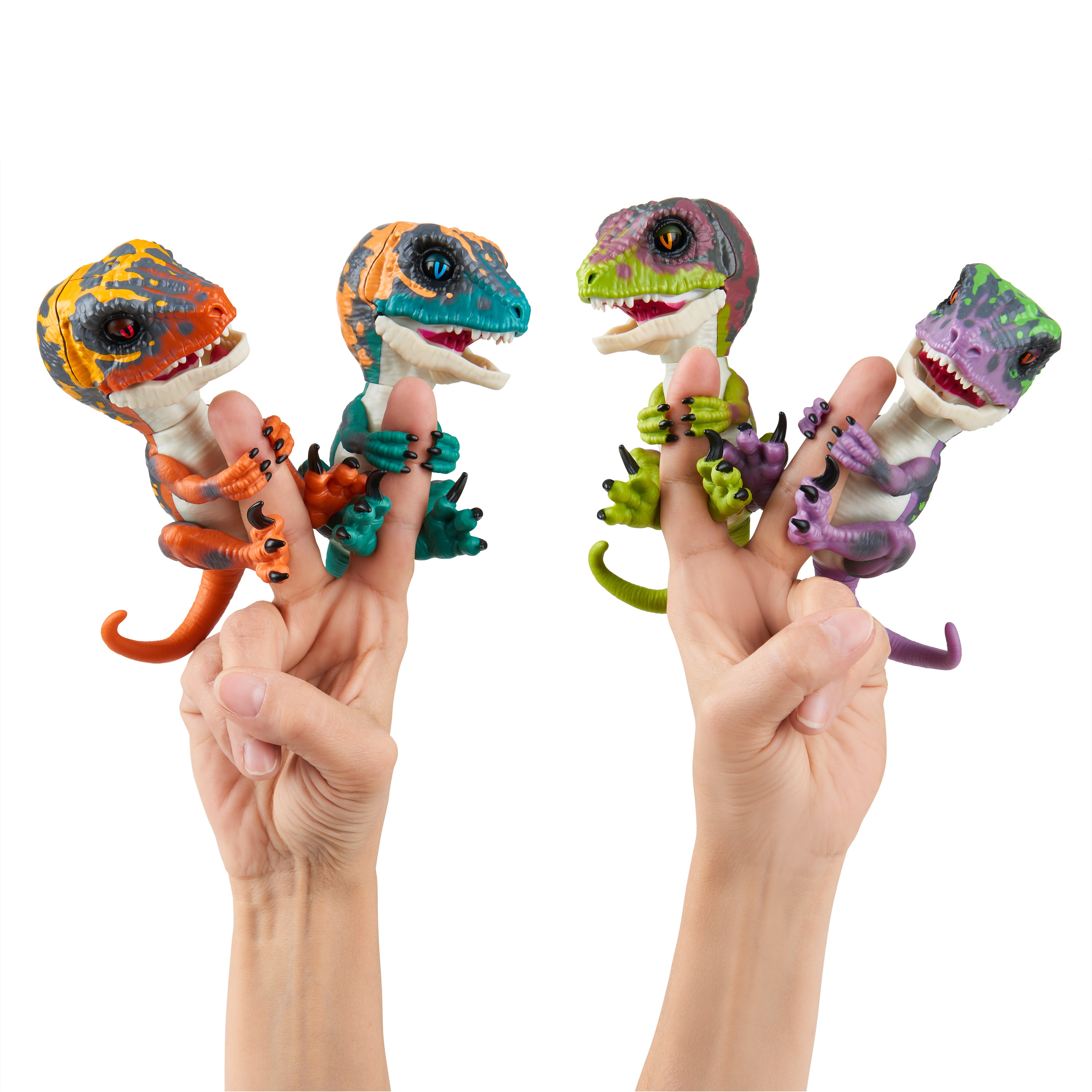 Fingerlings Untamed Raptor STEALTH Interactive Dinosaur by WowWee NEW 