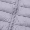 thumbnail image 3 of uublik Boys Down Jackets Winter Quilted Puffer Jacket Warm Hooded Parka Snow Coats Size 4T-14 Gray, 3 of 5