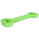 thumbnail image 1 of TPR perro masticar juguete forma de hueso dientes limpieza palo mascota interactivo molar jugando juguete verde, 1 of 12