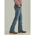 thumbnail image 3 of Wrangler Men's Retro Fergus Medium Wash Slim Straight Stretch Denim Jeans - 112338509 36W x 30L  US, 3 of 4