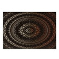thumbnail image 1 of Mandala Cutting Board, Circle Universe and Cosmos Esoteric Image Print, Decorative Tempered Glass Cutting and Serving Board, Small Size, Chestnut Brown, by Ambesonne, 1 of 1
