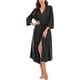 thumbnail image 1 of Albornoz/vestido para mujer, albornoz tipo kimono suave con cuello en V, 1 of 6