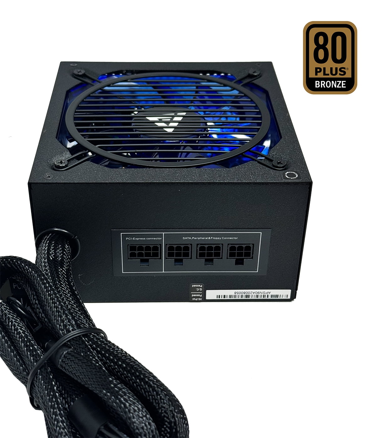 Apevia ATX-SN900 Signature 900W 80+ Bronze Certified Active PFC ATX Semi-Modular Gaming Power Supply