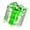 Green, variant on BIMZUC Xmas Cookie Jar Gift Box Candy Dish with Lid Holiday Dessert Bowl Party Decor 3.15 inches / 8.0 cm Green
