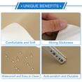 thumbnail image 6 of Unique Bargains Self Adhesive Leather Repair Patch Leather Repair Tape for Automotive Car Seat Sofa Couches Chair Interior Trim Khaki 4" x 63", 6 of 7