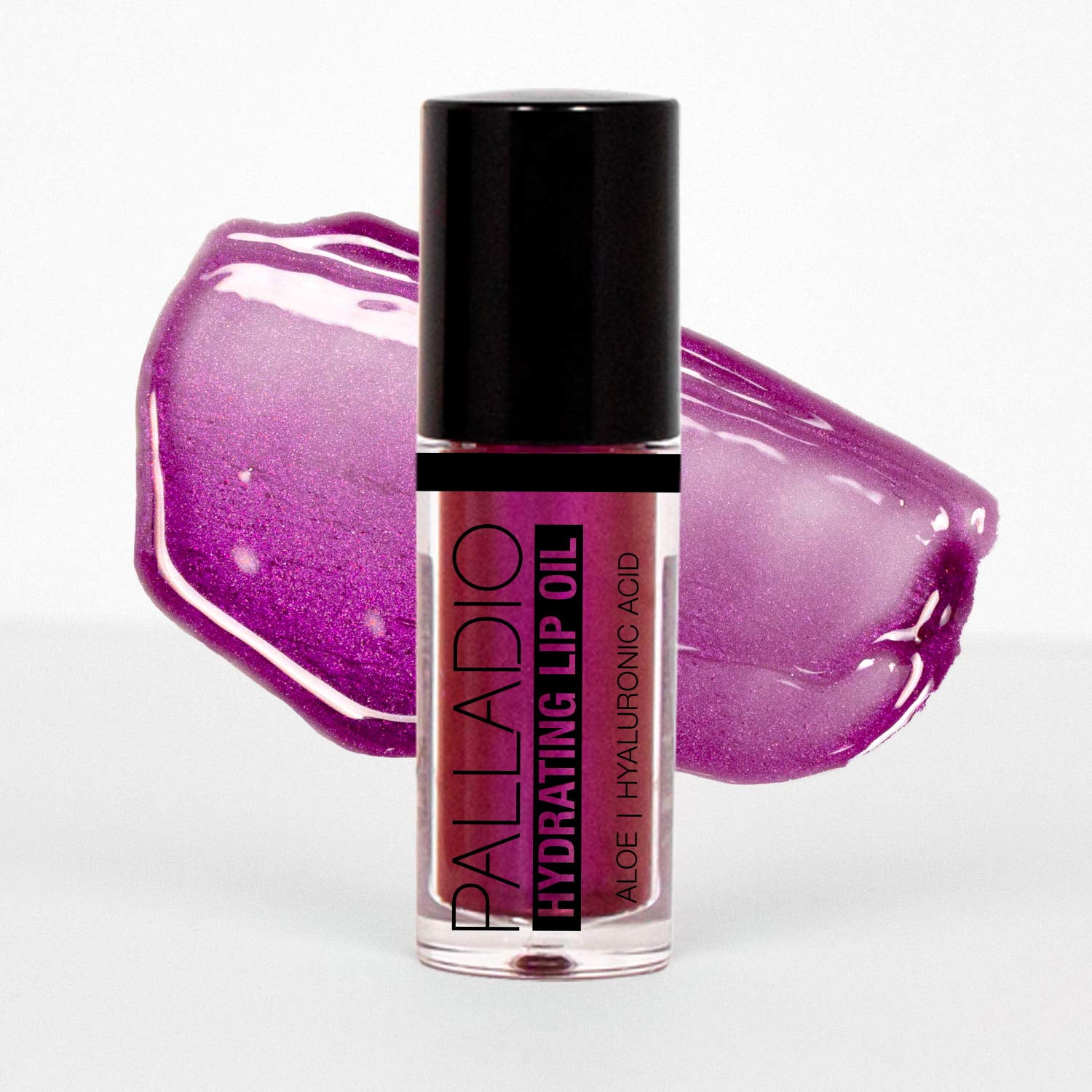 Palladio Hydrating Lip Oil Infused with Hyaluronic Acid, NonSticky