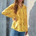 thumbnail image 2 of Pompotops Cardigan Mode Uni à Manches Longues en Mousseline pour Femmes Liquidation, 2 of 5