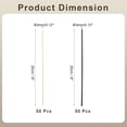 thumbnail image 2 of uxcell 100Pcs Reed Diffuser Sticks Set, Fiber Fragrance Flower Reed Diffuser Replacement Refill Sticks Flower Decor for Home, Hotel, Office (Black Wood), 2 of 6