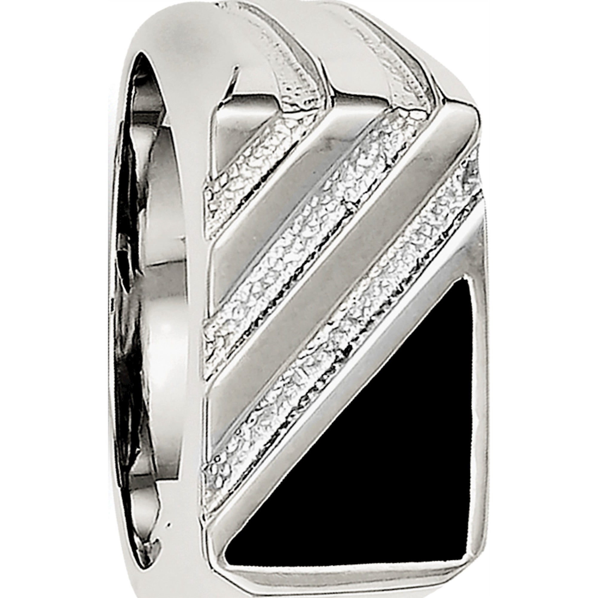 Sterling Silver Men S Onyx Ring Walmart Canada