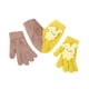 thumbnail image 1 of Guantes de invierno, mitones de nailon, guantes a juego para parejas, mitones cálidos y acogedores con forma de corazón. Amarillo caqui, 1 of 9
