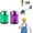 Green Purple, variant on Strong Magnetic Screw Ring, Universal Magnetic Screw Holder, Removable Household Tool Metal Screw For Power Tools, Mechanics & Carpenters (Blue Green Purple)