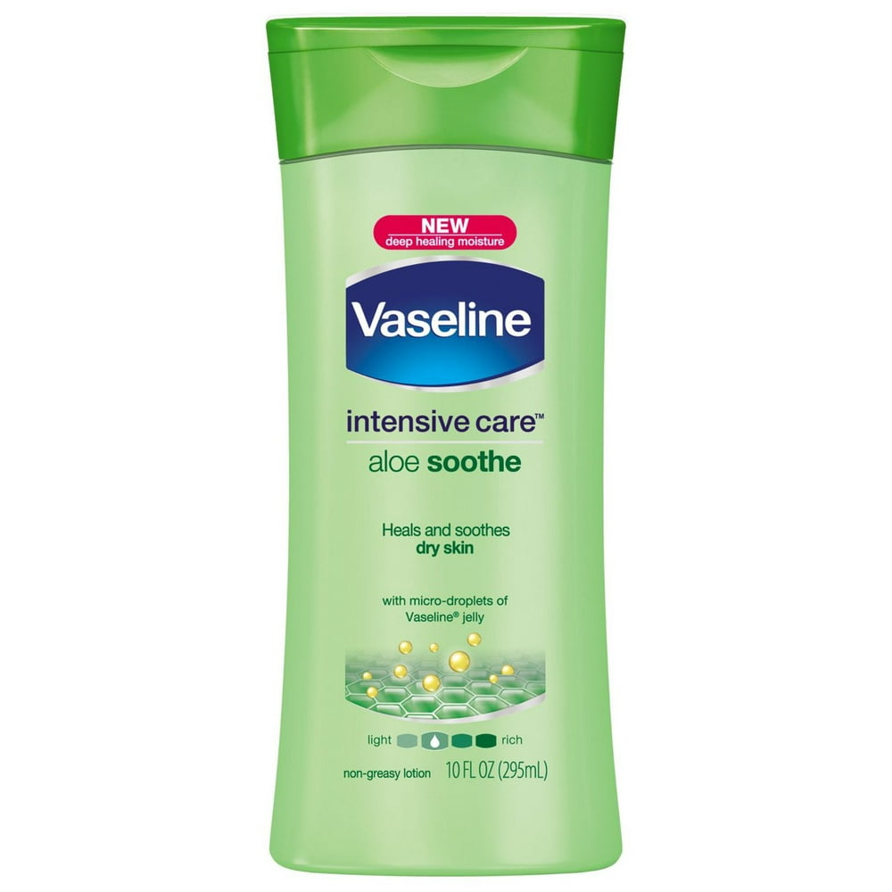 6 PACKS Vaseline Total Moisture Aloe Fresh Lotion, 10 oz Walmart