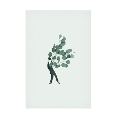 Trademark Fine Art Maarten Leon The Extravert Canvas Wall Art