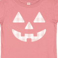 thumbnail image 4 of Inktastic Plaid Pastel Pink Pumpkin Face Halloween Decor Girls Baby T-Shirt, 4 of 5