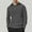 A Dark Gray, variant on Men's Stretch Sweaters Casual Comfy Stand Collar Sweater Color Block Half Zip Pullover Sweaters Fall Winter Fashion Knit Sweaters Beige M