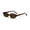 Brown, variant on Oval Sunglasses UV Protection Retro Style Brown Lens Eyewear for Outdoor Cycling Driving and Daily Wear