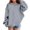 Grey, variant on Boys Sweatshirts,Hooded Sweatshirt Solid Color Long Sleeve Pullover Casual Soft for Children,Kids Sweatshirts,White,9-10 Years