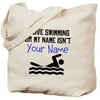 Cafepress Personalized I Love Swimming Or My Name Isn't (Your Name) Tote Bag
