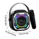thumbnail image 3 of Pisexur Electrónica para Hombres Micrófono Inalámbrico Bluetooth Altavoz Integrado Canción Exterior Portátil Escritorio Pequeño Subwoofer Sonido Electrónica para Niños, Organizador de Electrónica, 3 of 9