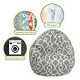 thumbnail image 5 of Majestic Home Goods Athens Large Classic Bean Bag Chair, Multiple Colors, 5 of 5