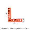 thumbnail image 4 of Tong 90 Positioning Squares Right Angle Clamps With Clamps Woodworking Corner Clamp For Cabinet & Assembly, 4 of 5