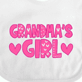 thumbnail image 4 of Inktastic Grandma's Girl Granddaughter Gift Girls Baby Bib, 4 of 4