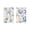C2, variant on Beautynvta 2 Pack Colorful Printed Kitchen Tier Curtains, Rod Pocket Light Filtering Short Window Drapes, Small Curtain Panels for Kitchen Sink Bathroom Decor